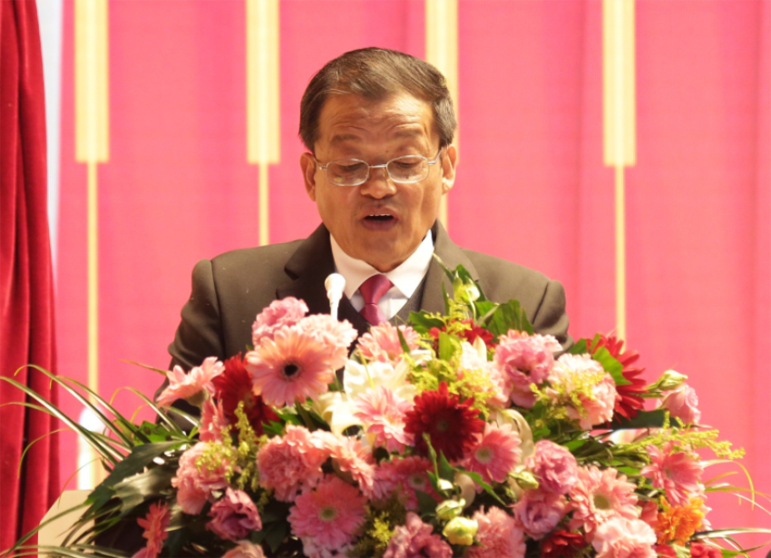 赢博线上官网（集团）官方网站第一届党委班子选举大会---张爱民同志作党委工作报告